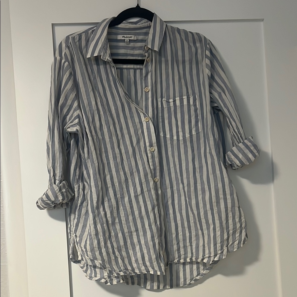 Madewell Stripped Button Down